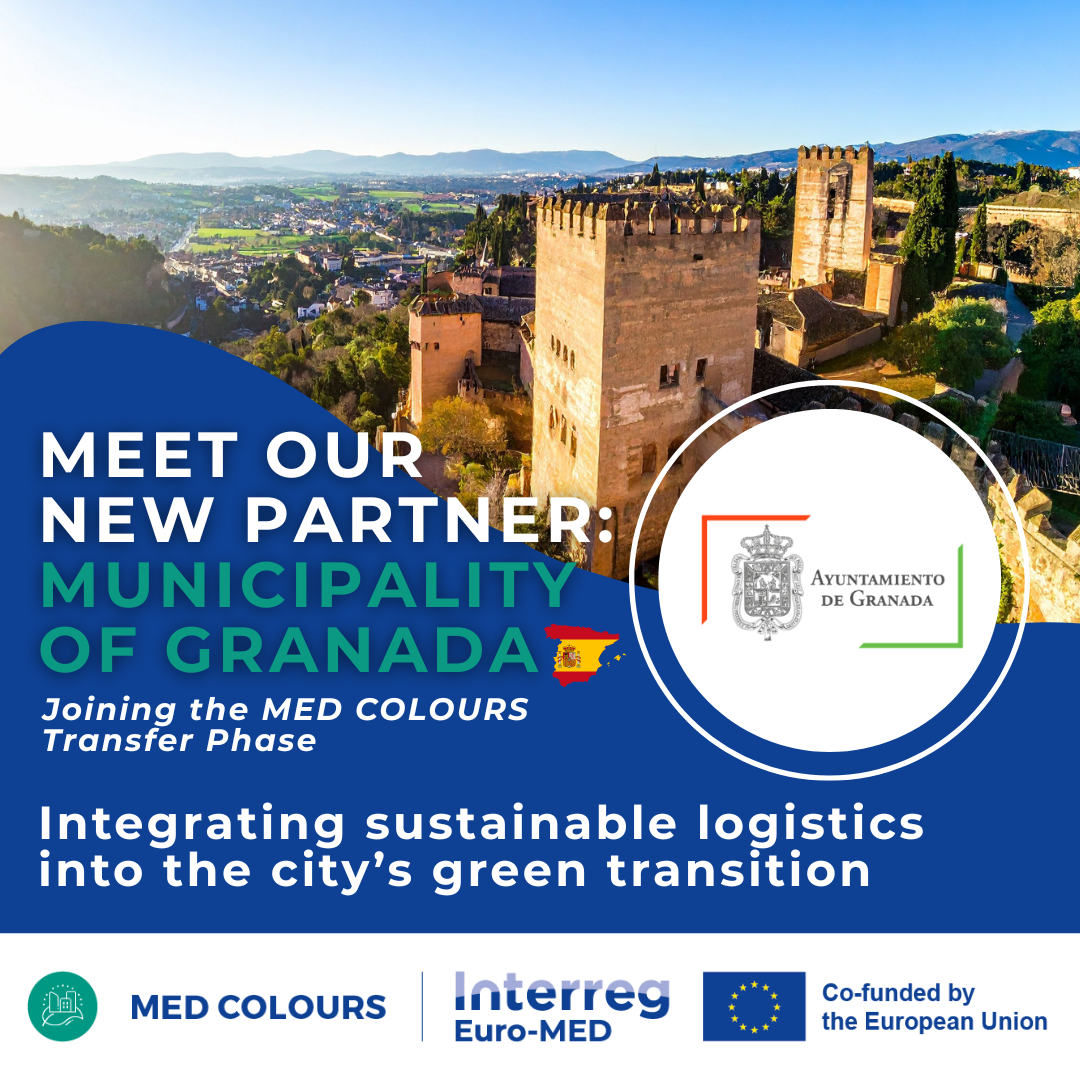 Nuevo colaborador del proyecto Med Colours: Ayuntamiento de Granada