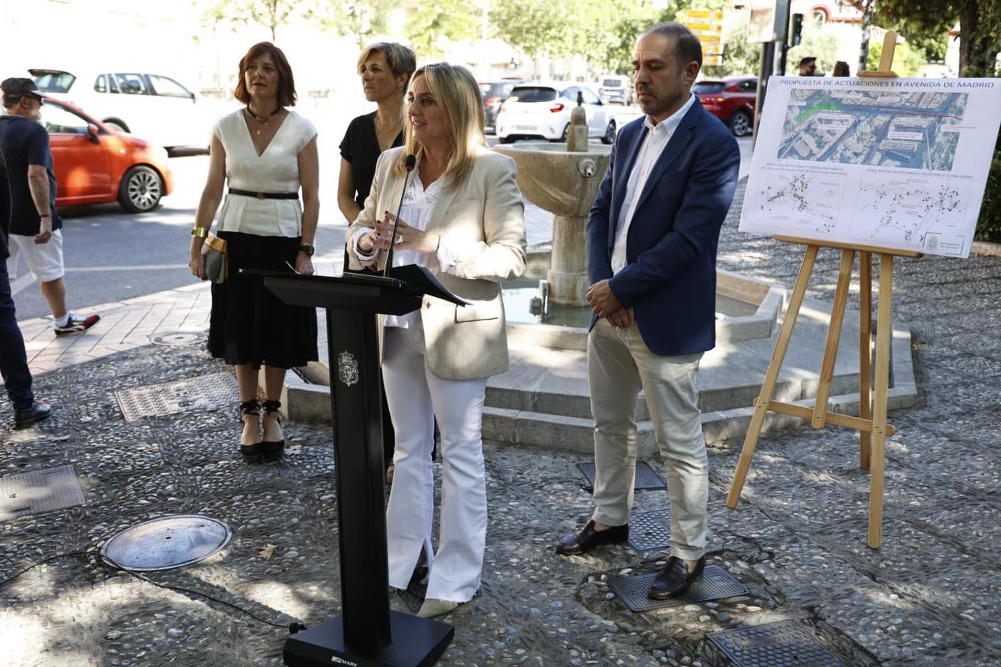 Rearrangement avenida de Madrid